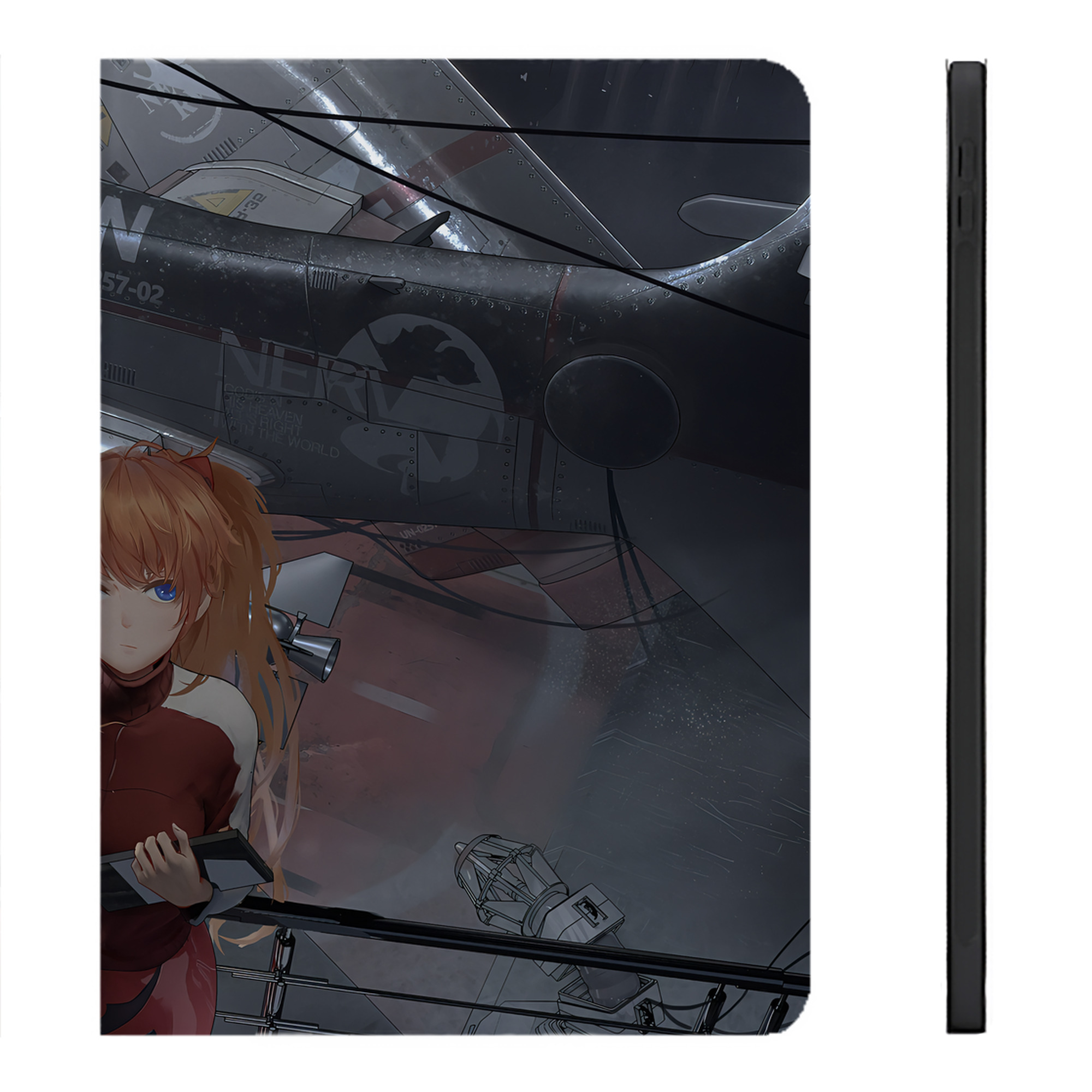 （画像用） EVA 新世紀エヴァンゲリオン IPadケース ペンホルダー付き ブックスタイルデザイン